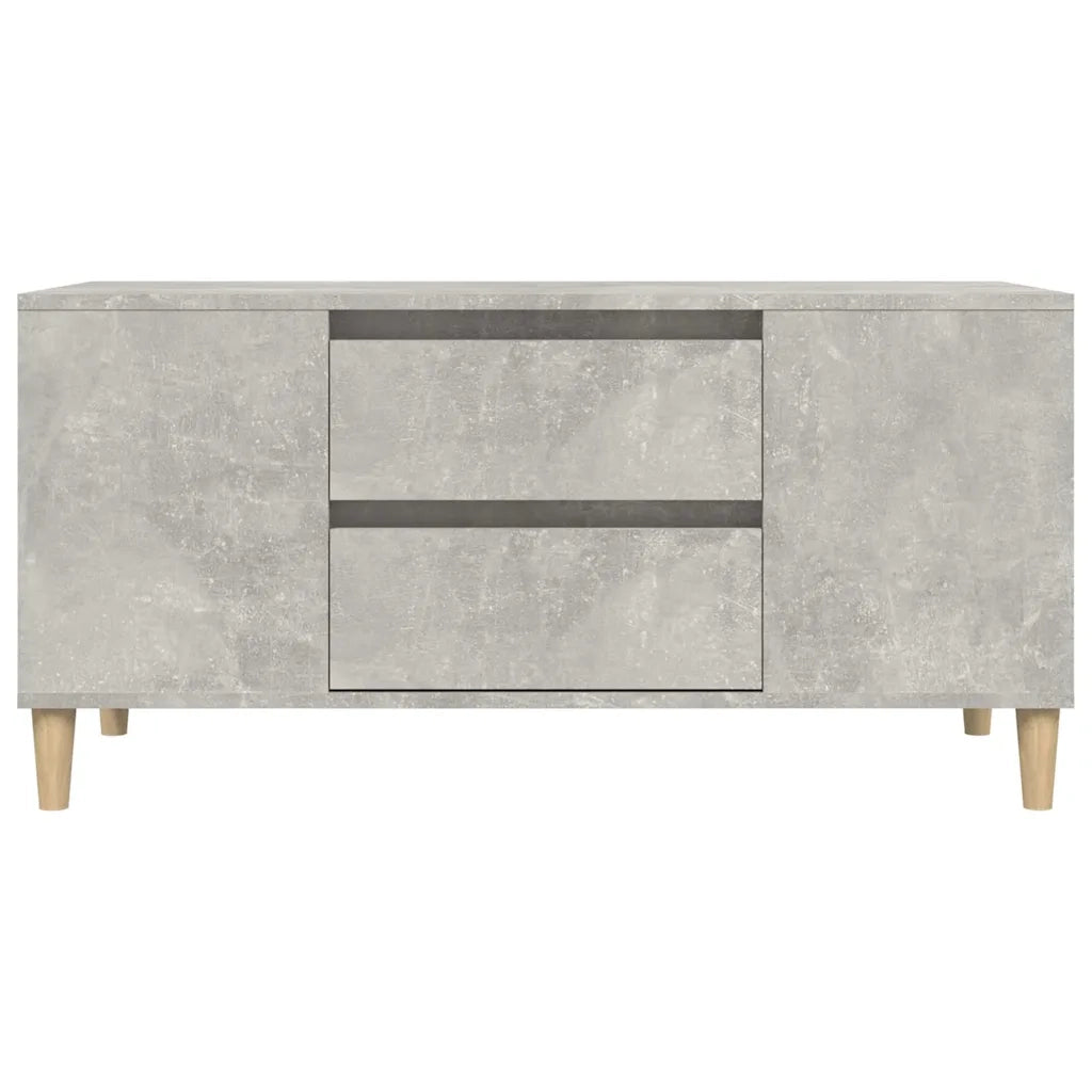 Mobile per TV Grigio Cemento 102x44,5x50 cm Legno Multistrato cod mxl 26866