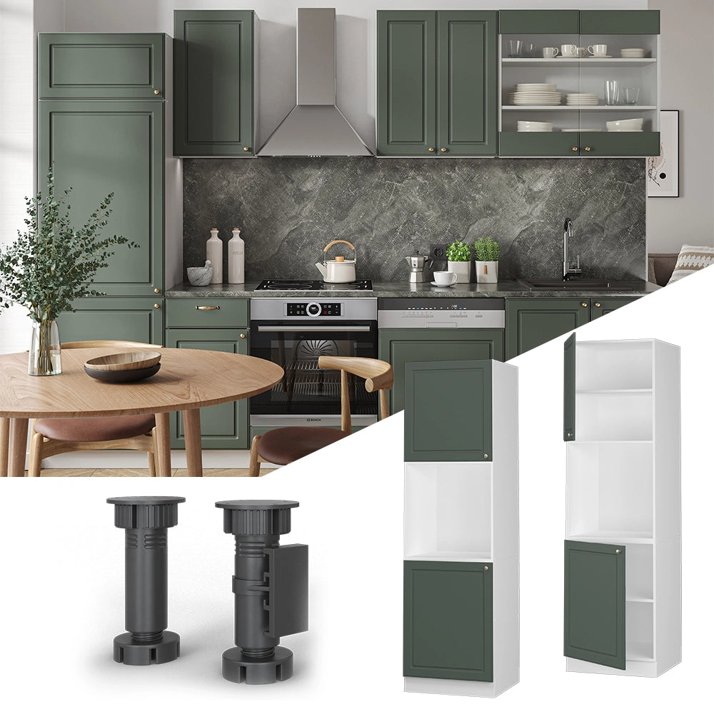 Vicco Mobile per forno da incasso Verde-oro Country House 60 cm aperto