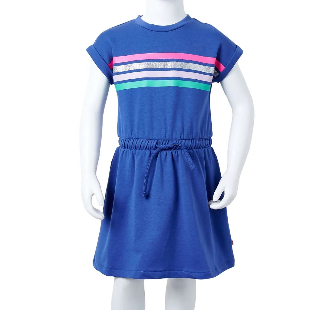 Abito per Bambini con Coulisse Blu Cobalto 104 CFW2069980