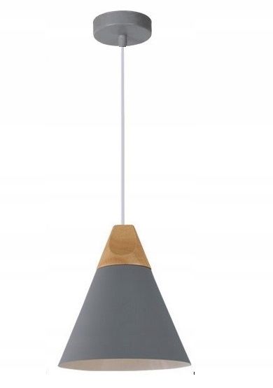 Lampada Da Soffitto Pensile Scandi A Grigio