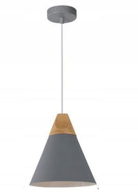 Lampada Da Soffitto Pensile Scandi A Grigio