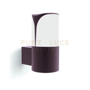 GES2013- APPLIQUE 1 LUCE ATTACCO E27  IP44 IN ALLUMINIO MARRONE