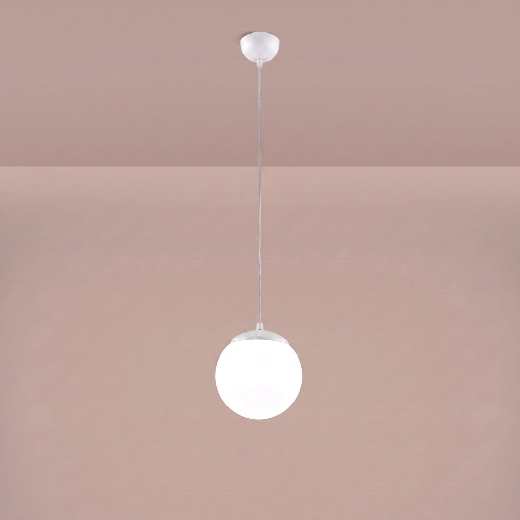 Lampada a sospensione UGO 20 bianca