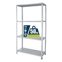 SCAFFALE METALLO 4 RIPIANI