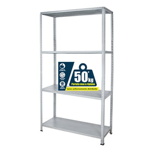 SCAFFALE METALLO 4 RIPIANI