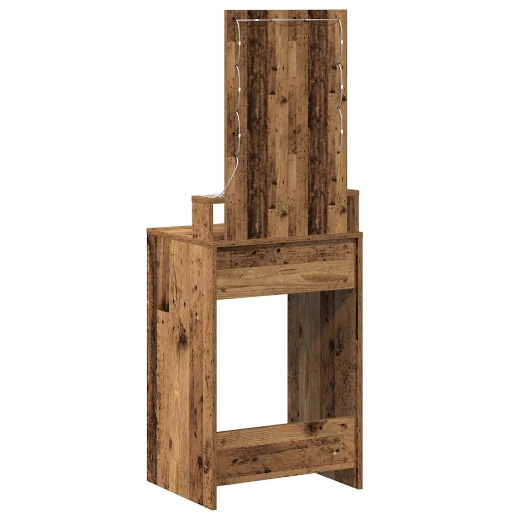 Tavolo da Trucco Marrone 50 x 41 x 140 cm Legno multistrato 865161
