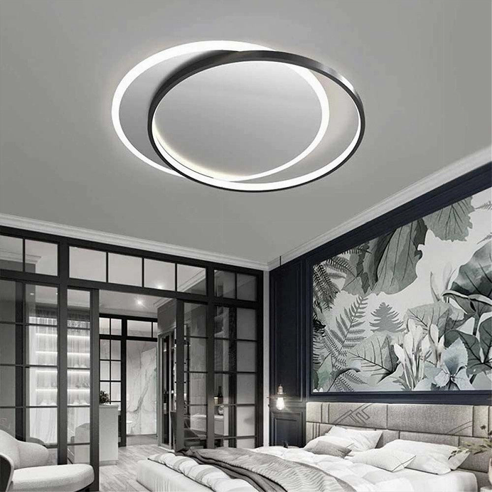 Trade Shop - Plafoniera Da Soffitto Tonda 36 W Lampada Dimmerabile 3 Colorazioni Luce C58-3c -