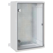 Armadio di controllo moderno multiuso per interni/esterni 40 x 20 x 60 cm plastica grigia 02_0058215