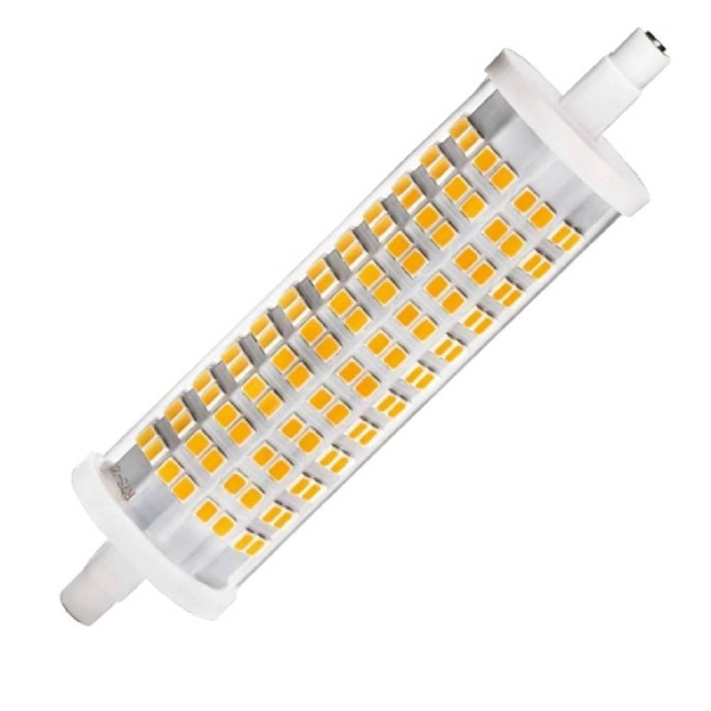 Trade Shop - Lampadina Led Smd R7s L118 16w Tubolare Luce 3000k 4000k 6500k Sparac-r7s-16w-001 - -bianco Freddo      -