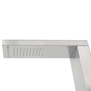 Doccia da Giardino in Acciaio Inox Quadrata cod mxl 48426