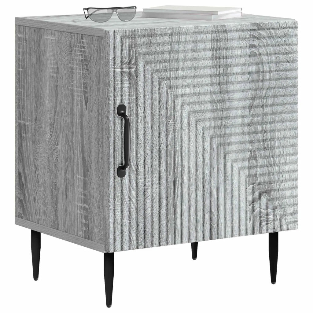 Armadio da Notte 2 pcs Grigio Sonoma 43 x 34,5 x 50 cm 894808