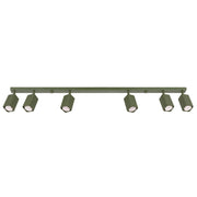 Plafoniera RAYO 6L verde oliva