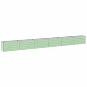 Letto rialzato da giardino Verde Pastello 600 x 40 x 55 cm 8006305