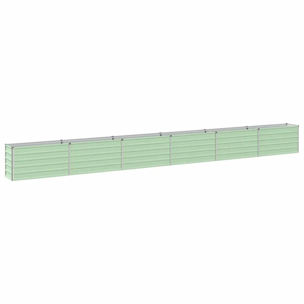 Letto rialzato da giardino Verde Pastello 600 x 40 x 55 cm 8006305
