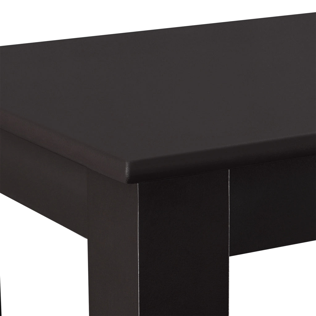 Tavolino Laterale Chur da Divano con Ripiano 61 x 60 x 30 cm - Color Caffè [en.casa]