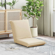 Sedia da Pavimento Crema 54 x 64 x 59 cm Tessuto 42028109