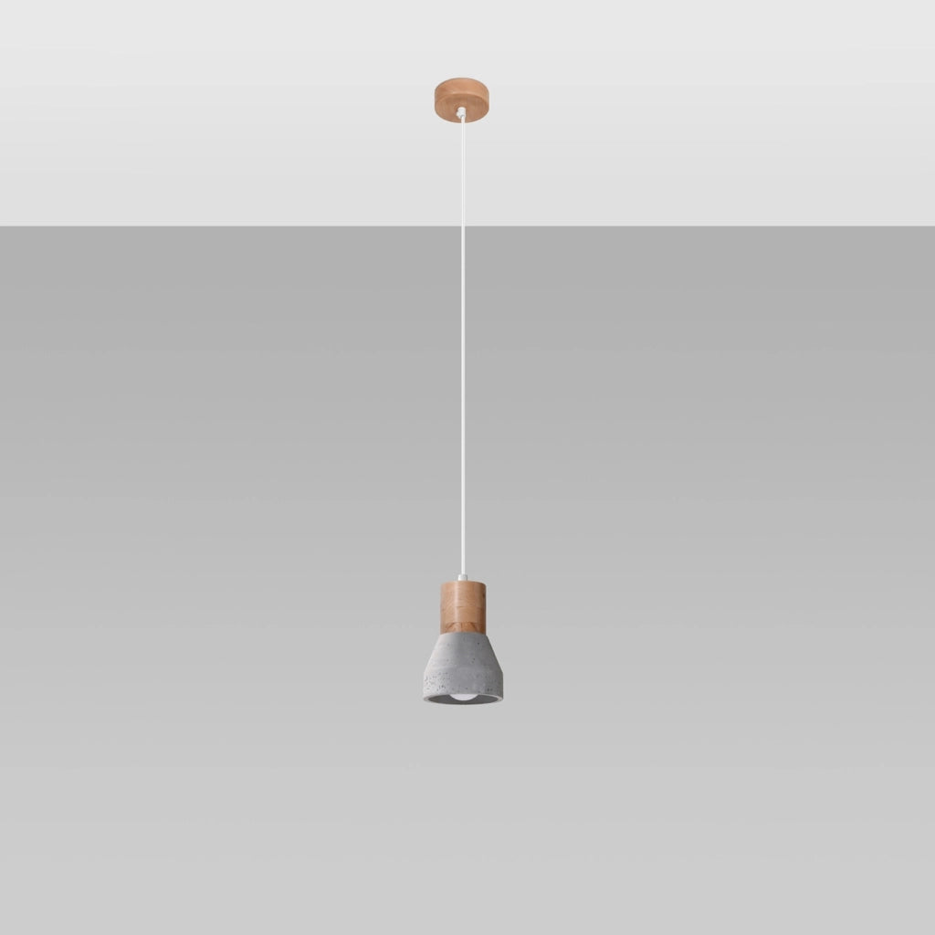 Lampada a sospensione QUBIC grigio