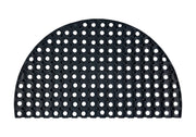 Zerbino In Gomma Ingresso Resistente A MezzaLuna Antiscivolo 45 x 75 Cm AsciugaPassi Facile Da Pulire Antibatterico