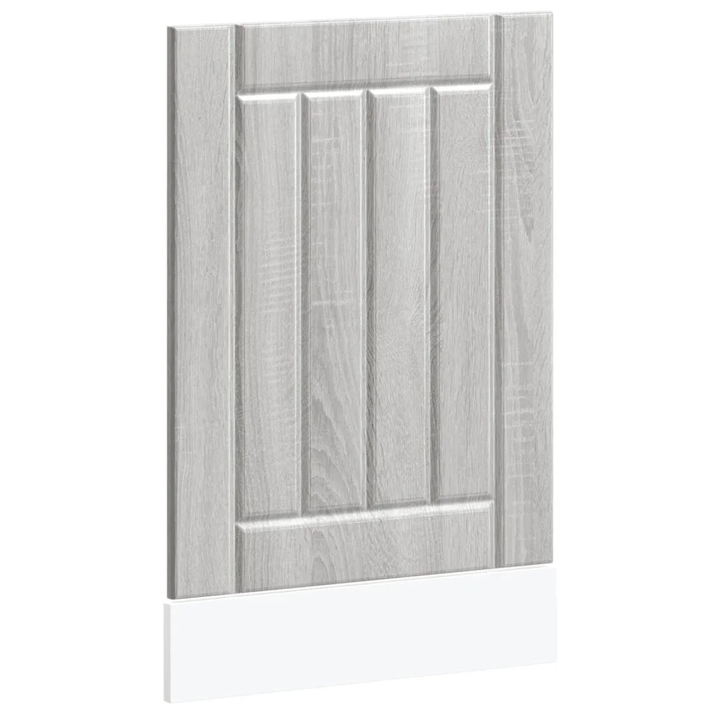 Pannello Lavastoviglie Lucca Grigio Sonoma in Legno Multistrato 853893
