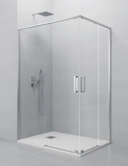 Box doccia ingresso angolare 2+2 ABANTE (TWENTY) 85x80 cm Cromo