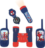 Set di Avventura per Bambini con Radiotrasmettitori, Telescopio, Lampada da Tasca e Bussola