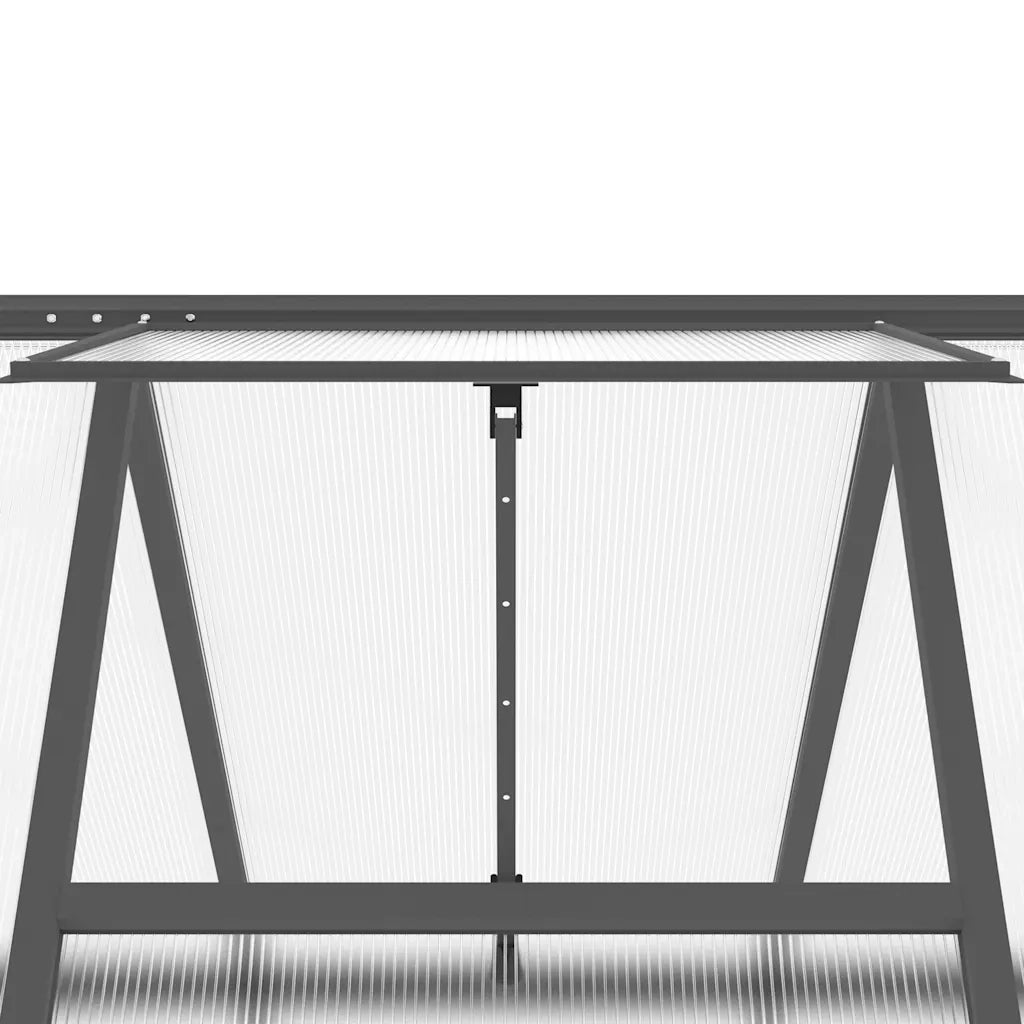 Telaio Serra con Base Antracite 169x169x202 cm in Alluminio