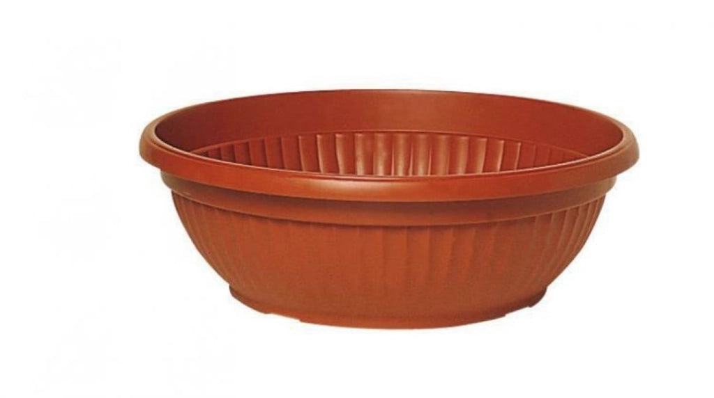 Ciotola Sottovaso Similcotto Rotonda Diametro 40 Terracotta - Arca