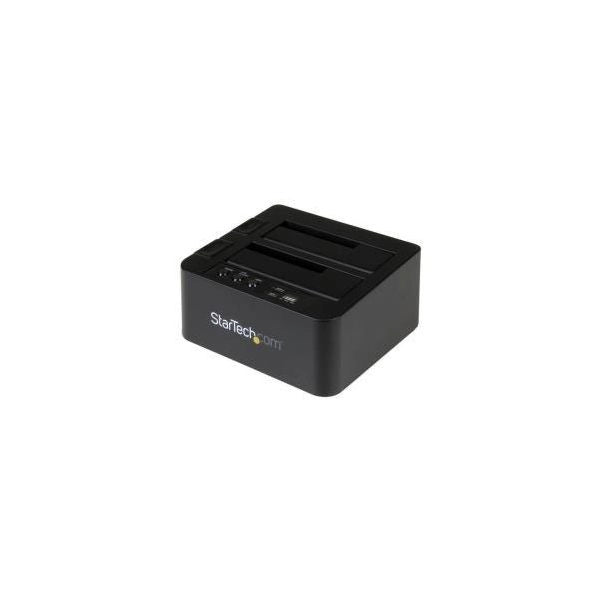 Startech.com dock duplicatore autonomo usb 3.1 (10gbps) per sata ssd/hdd da 2,5" & 3,5" - duplicatore fast-speed 28gb/min - SDOCK2U313R