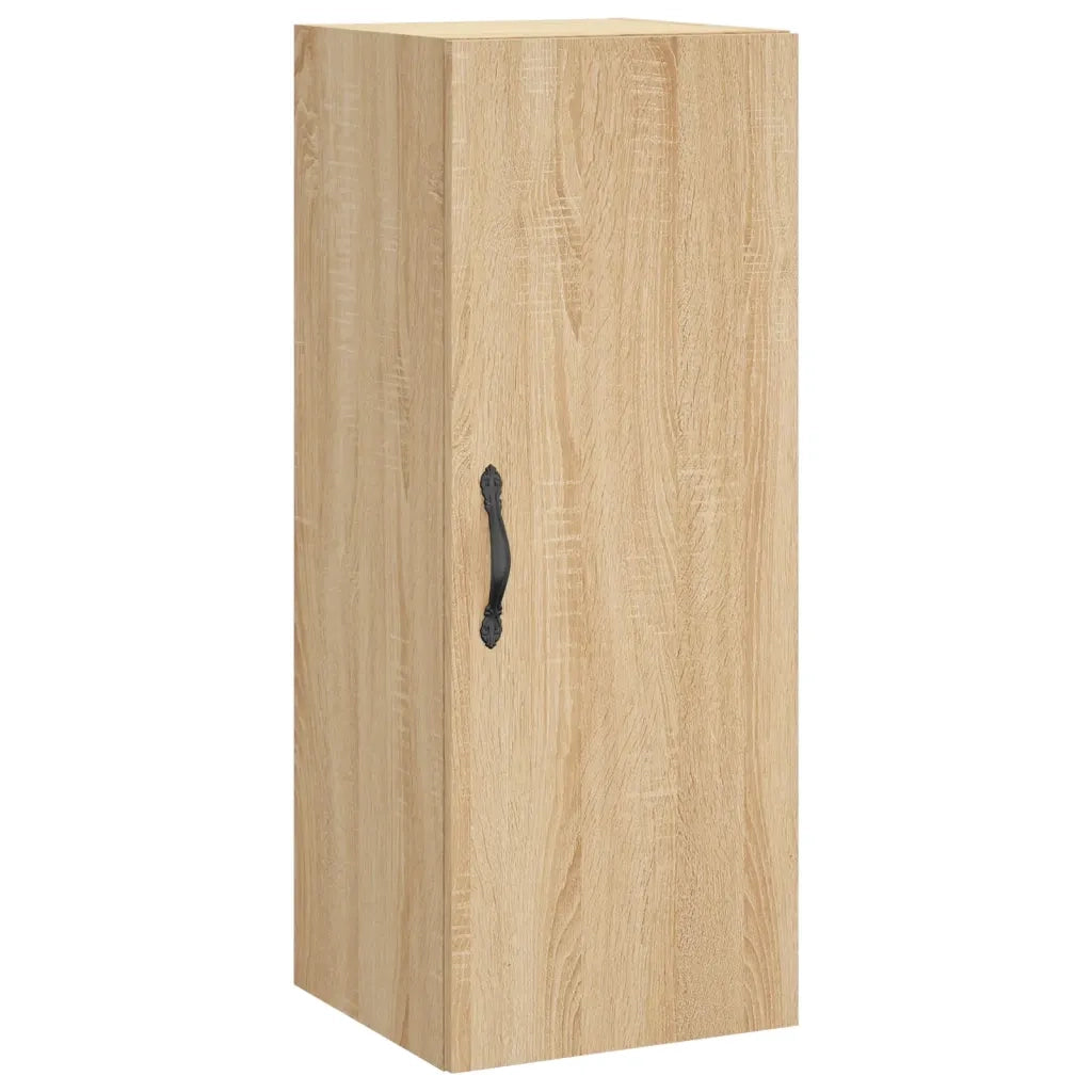 Mobile a Parete Rovere Sonoma 34,5x34x90 cm Legno Multistrato 834997