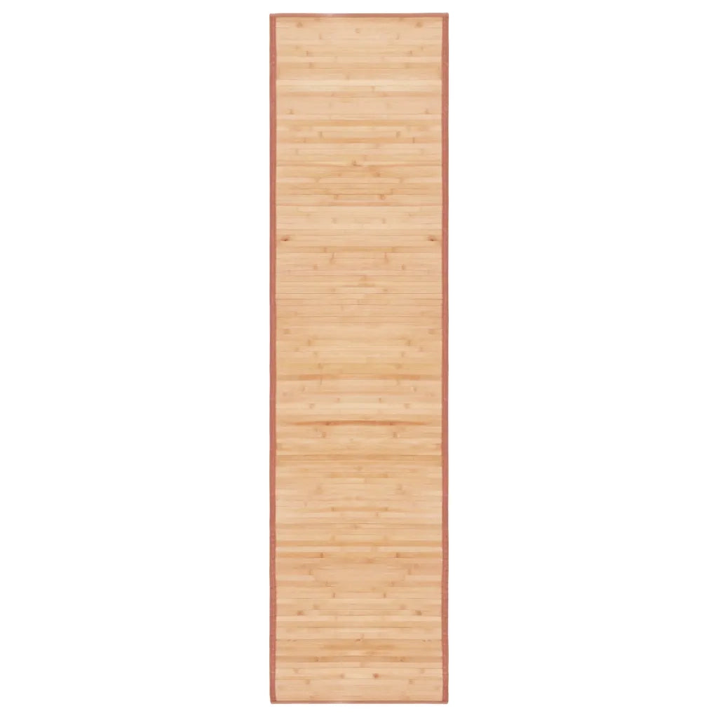 Tappeto in BambÃ¹ 80x300 cm Marrone