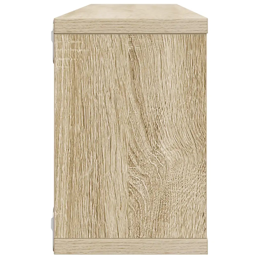Mensole a Cubo 6 pz Sonoma 60x15x23 cm in Truciolato cod mxl 33496