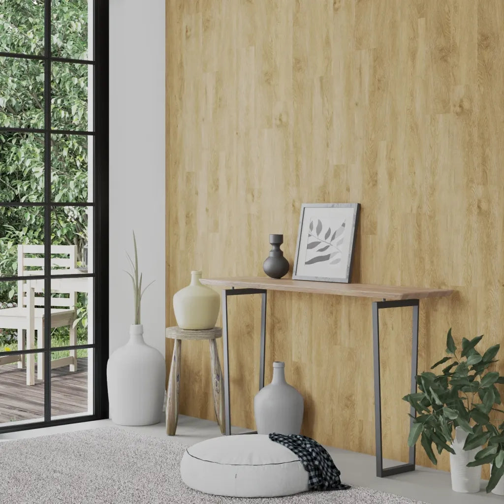 Pannelli da Parete Effetto Legno Marrone PVC 2,06 m2 CFW1708279
