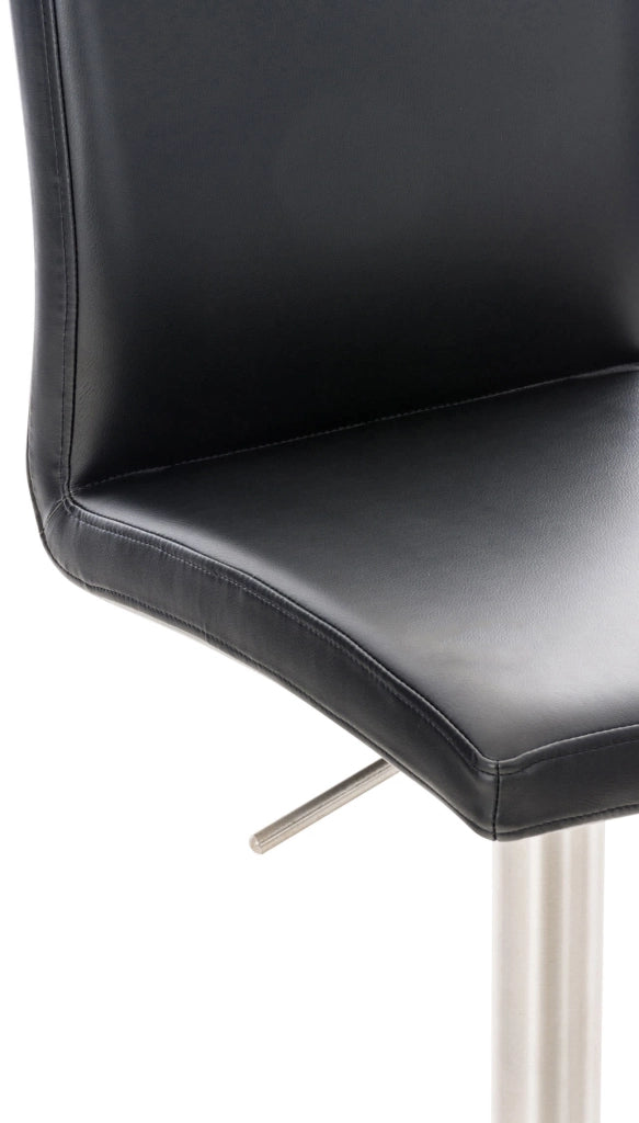 Barhocker Cadiz Kunstleder edelstahl