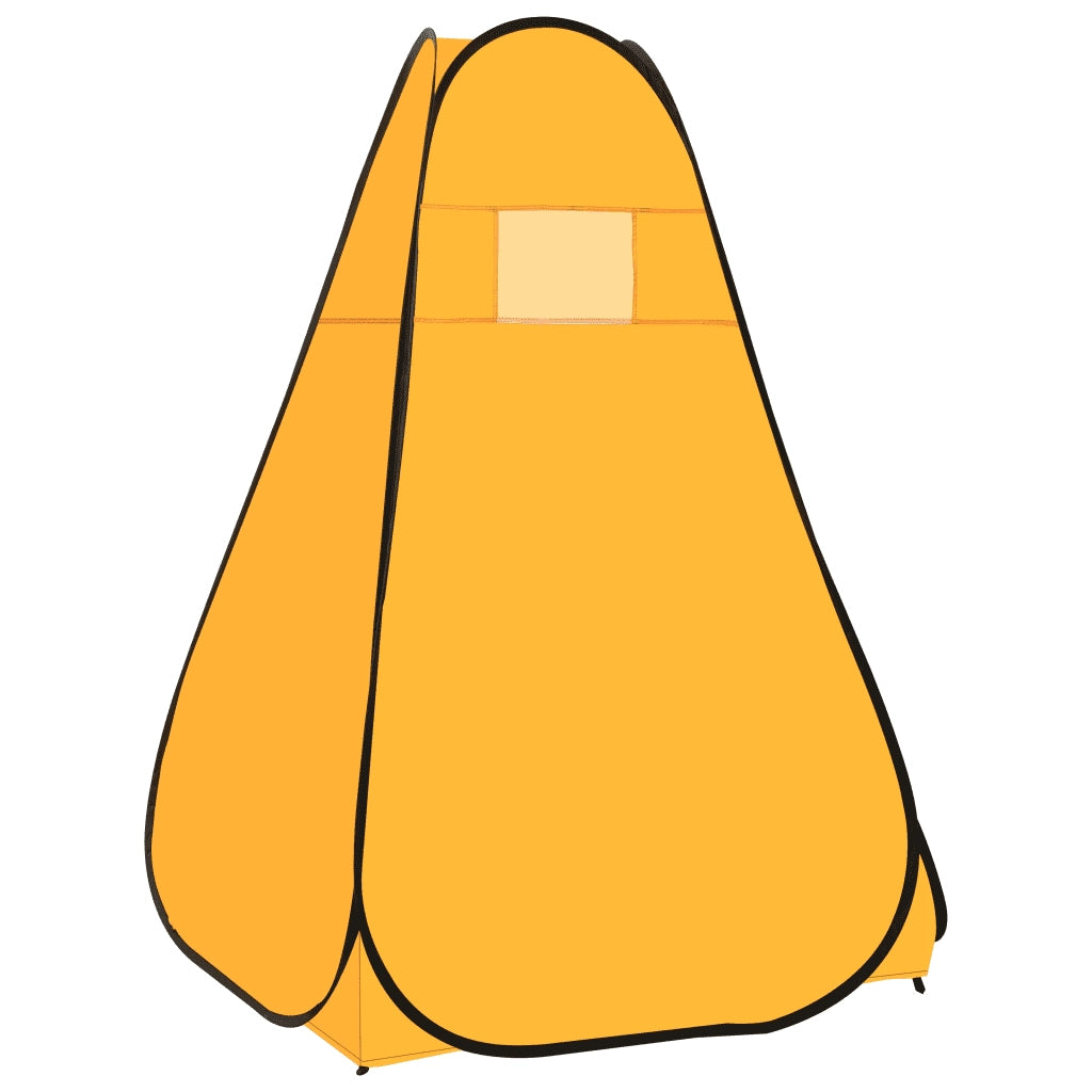 Tenda Doccia da Campeggio Apribile Gialla cod mxl 71718