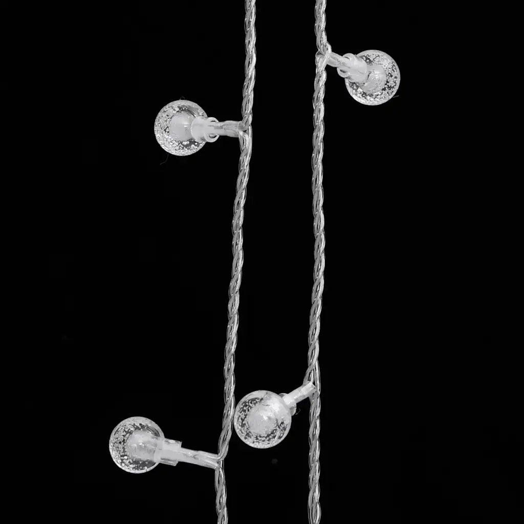 Filo di Luci Sferiche 20m 200 LED Bianco Freddo 8 Funzioni 328811