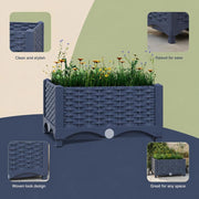 Raised Bed 40x40x23 Cm Polypropylene