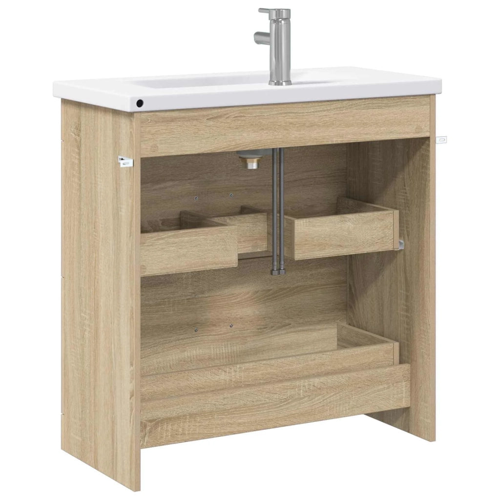Set di mobili per il bagno Rovere Sonoma 81 x 40 x 84,5 cm 3404376
