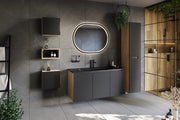 Lavabo per mobile a due vasche 120 cm Lavabi per mobile 121 x 17 x 46 cm