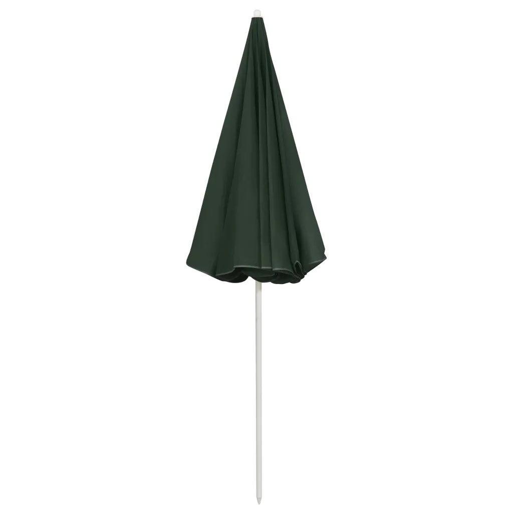 Ombrellone da Spiaggia Verde 240 cm