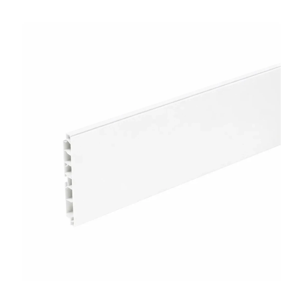 Calandrelli Zoccolo Cucina PVC 2 m H10 cm Bianco