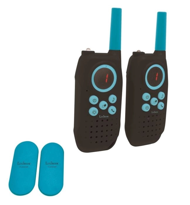 I walkie-talkie digitali ricaricabili hanno una portata di 5 km, 8 canali