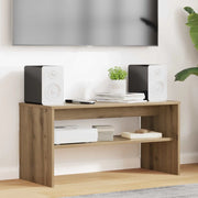 Mobile TV-Credenza per TV Rovere artigianale 80 x 35 x 40 cm Legno multistrato