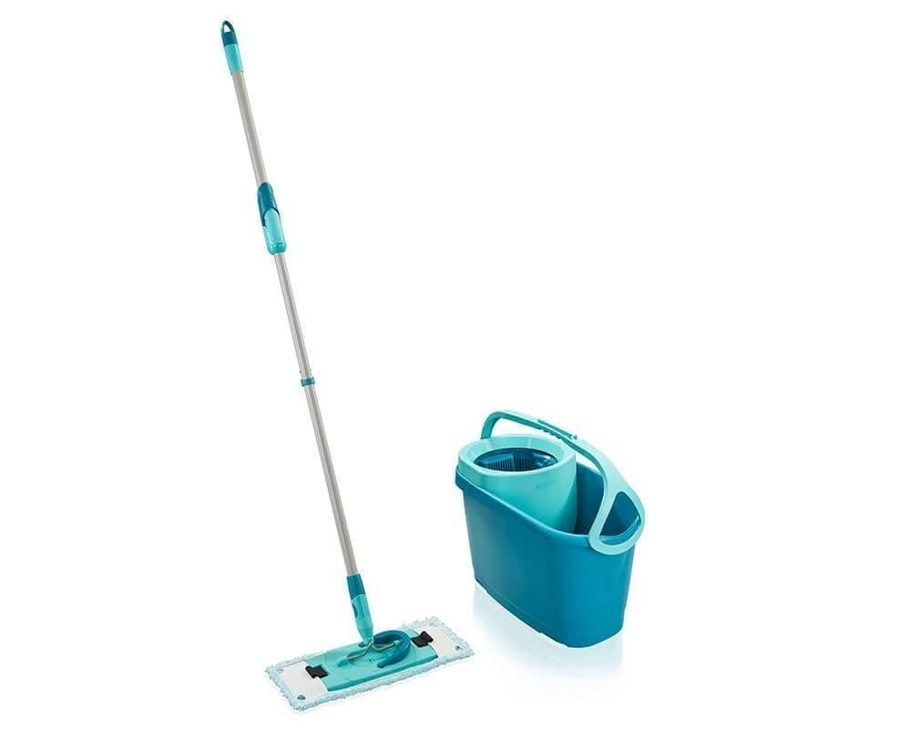 Leifheit 52120 sistema a mocio e secchio Serbatoio singolo Blu, Verde