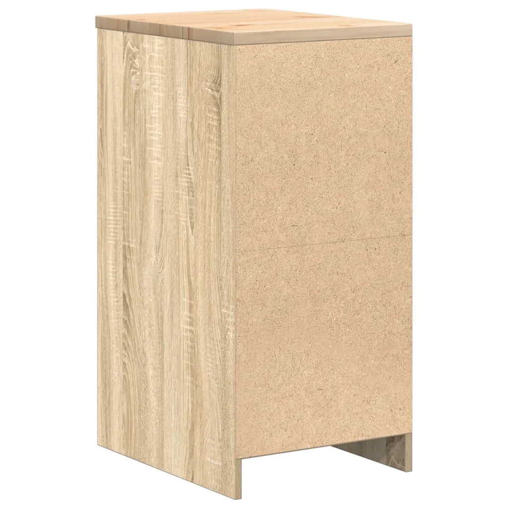 vidaXL Armadietto da Garage Rovere Sonoma 40x51x85 cm
