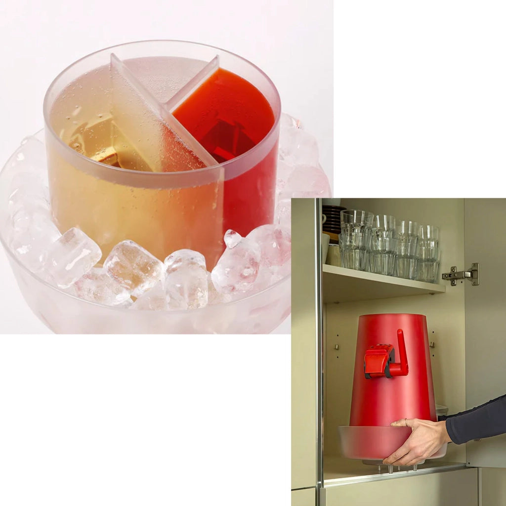 SPRIZZER linnovativa macchina per un Spritz perfetto in 5 secondi direttamente nel bicchiere Senza elettricita ne batterie Macchina ideale per preparare il tuo Spritz perfetto Arancio