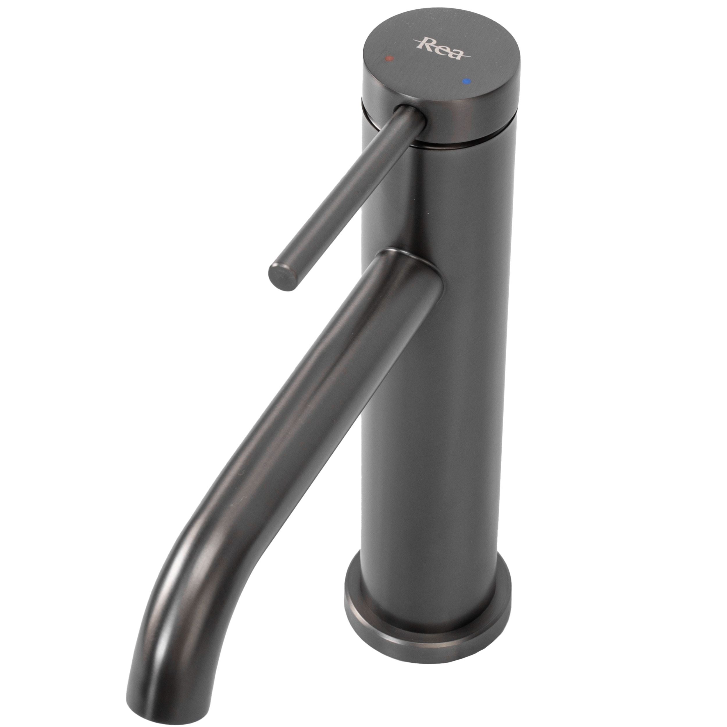 Rubinetto Da Lavabo Rea Clif Titanium