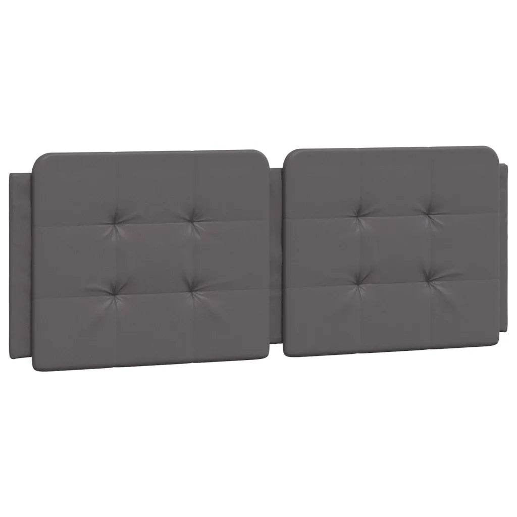 Cuscino Testiera Zadar Grigio 120 cm in Similpelle CFW3553165