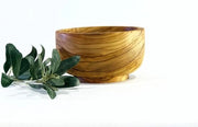 Set di piatti di servizio in legno artigianale - diverse specie di frutta - stile rustico - 10 cm