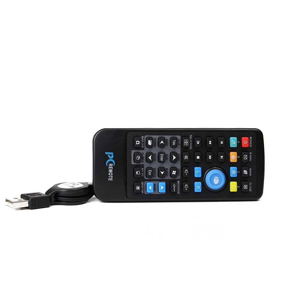 Trade Shop - Telecomando Pc Controller Remote Usb Senza Fili Tastiera Mouse Notebook Desktop -