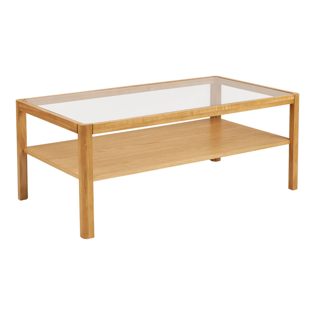 Tavolino Lourmarin, Marrone, Legno, 110x60x45 cm